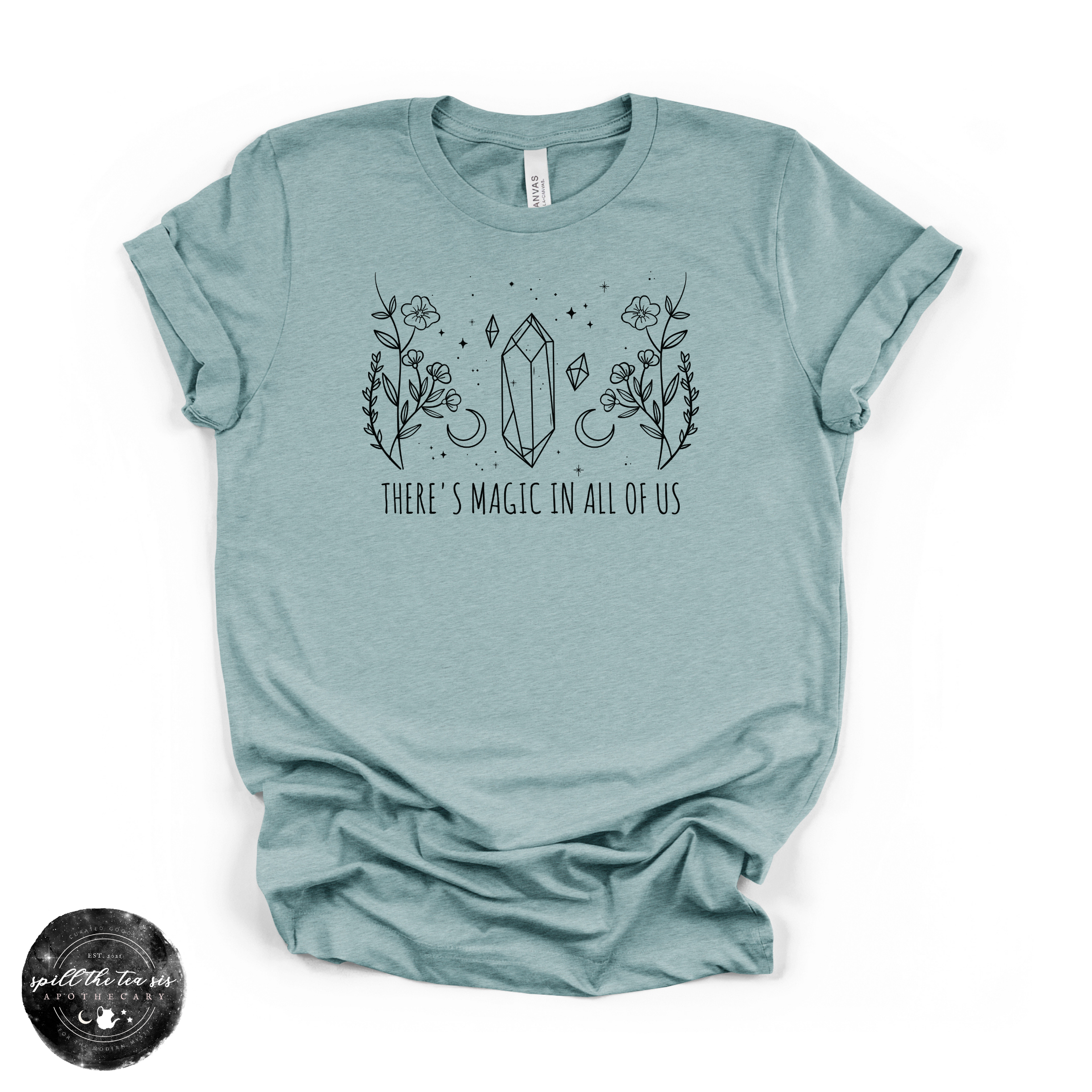 There’s Magic in All of Us Tee (BLACK DESIGN) | Inspirational Graphic T-Shirt