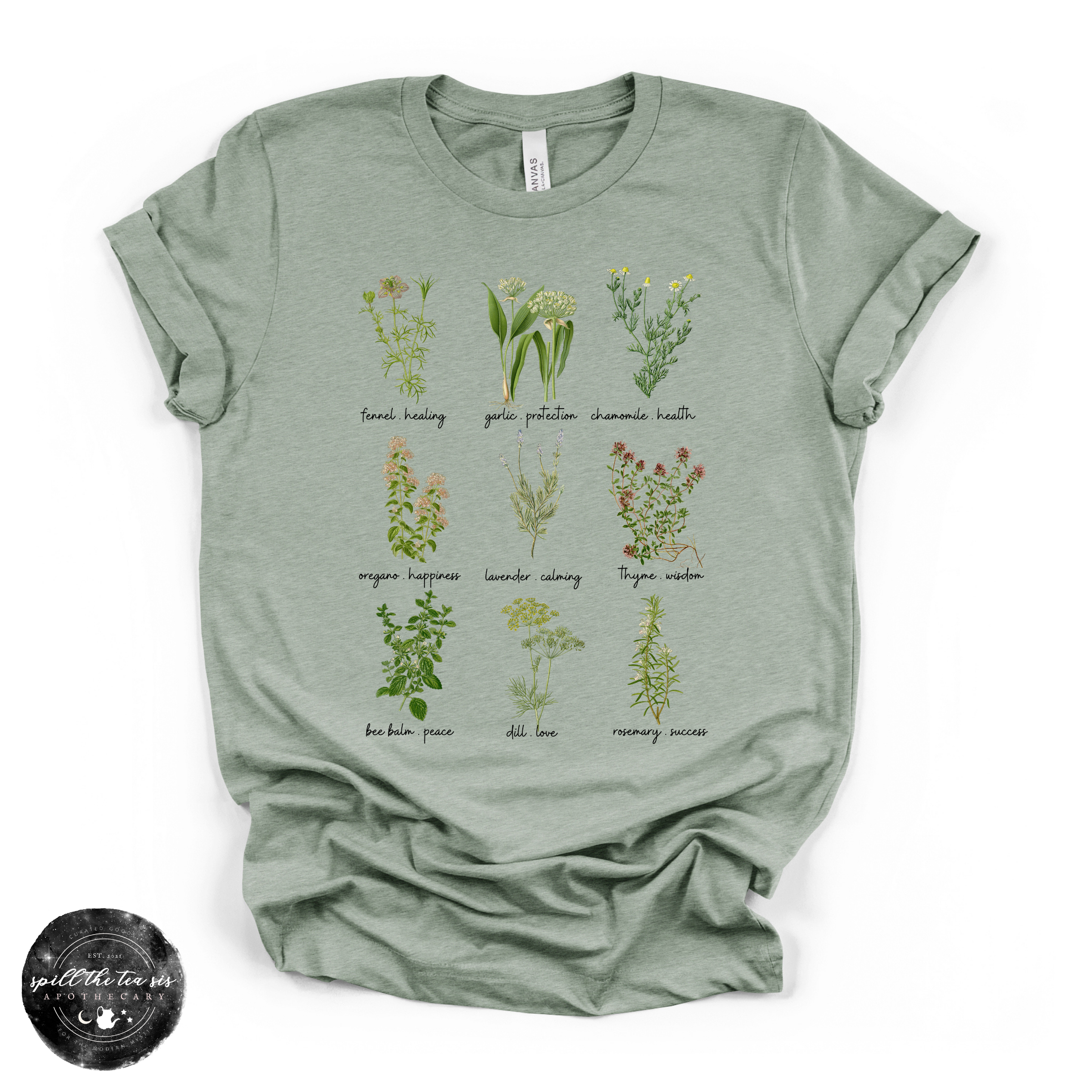 Kitchen Witch Tee ( BLACK DESIGN) | Witchy Kitchen Graphic T-Shirt