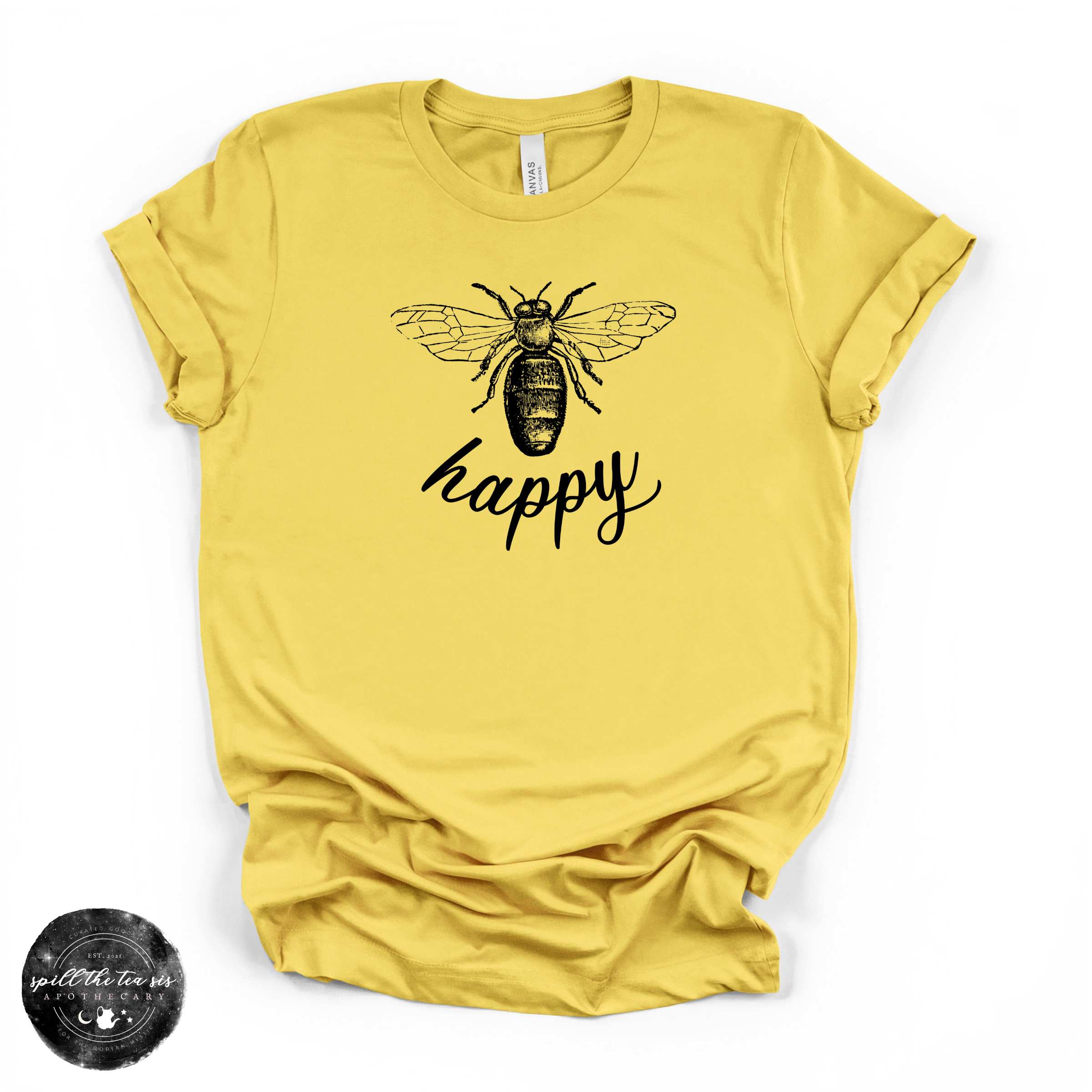 Bee Happy Tee | Bee Graphic T-Shirt