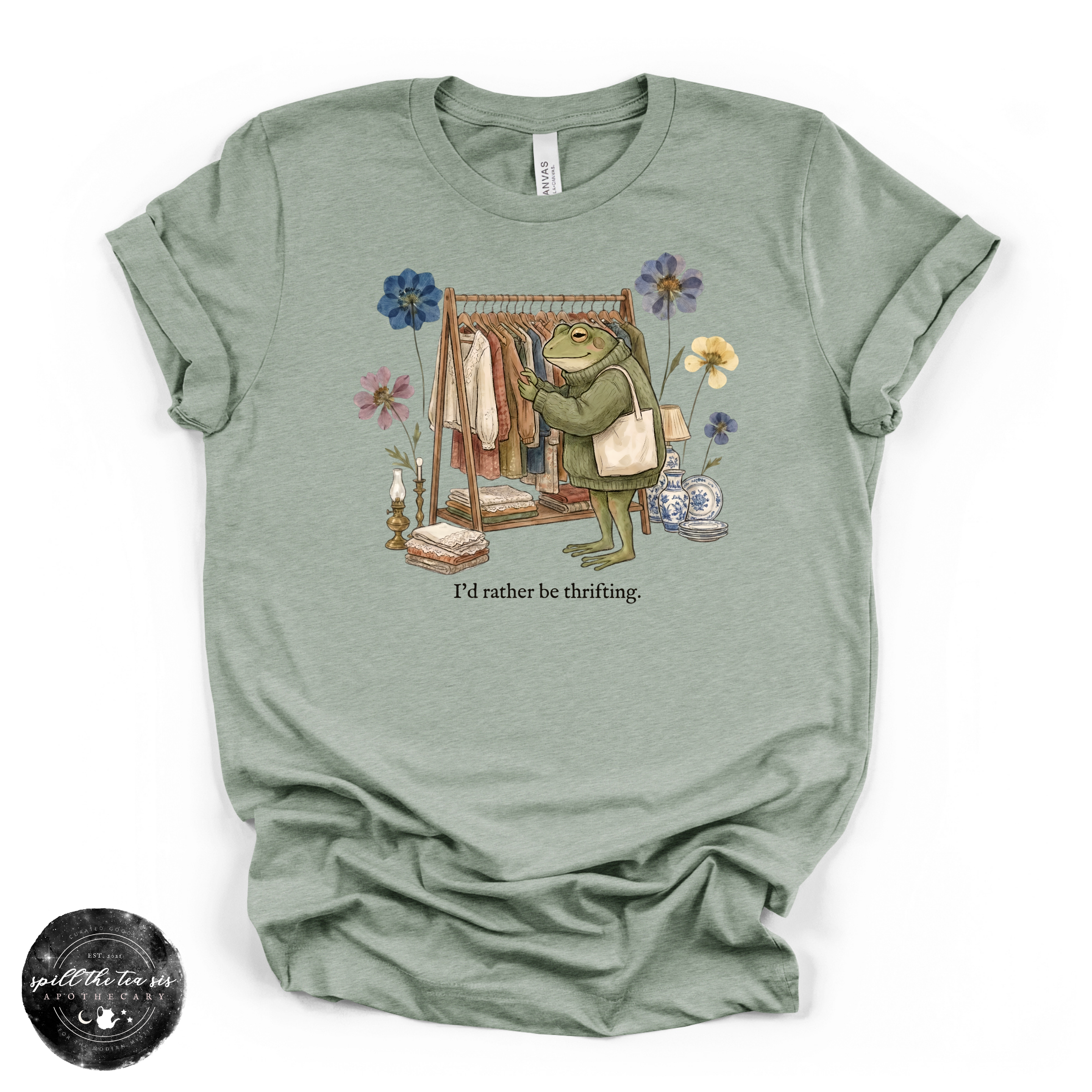 I’d Rather Be Thrifting Tee | Vintage Lover Graphic T-Shirt