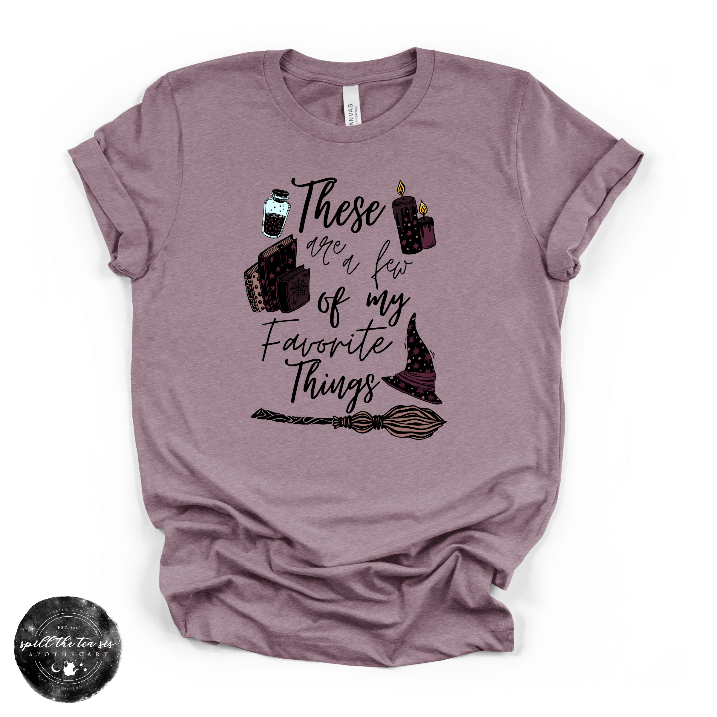 These Are A Few of My Favorite Things Tee | Witchy Graphic T-Shirt