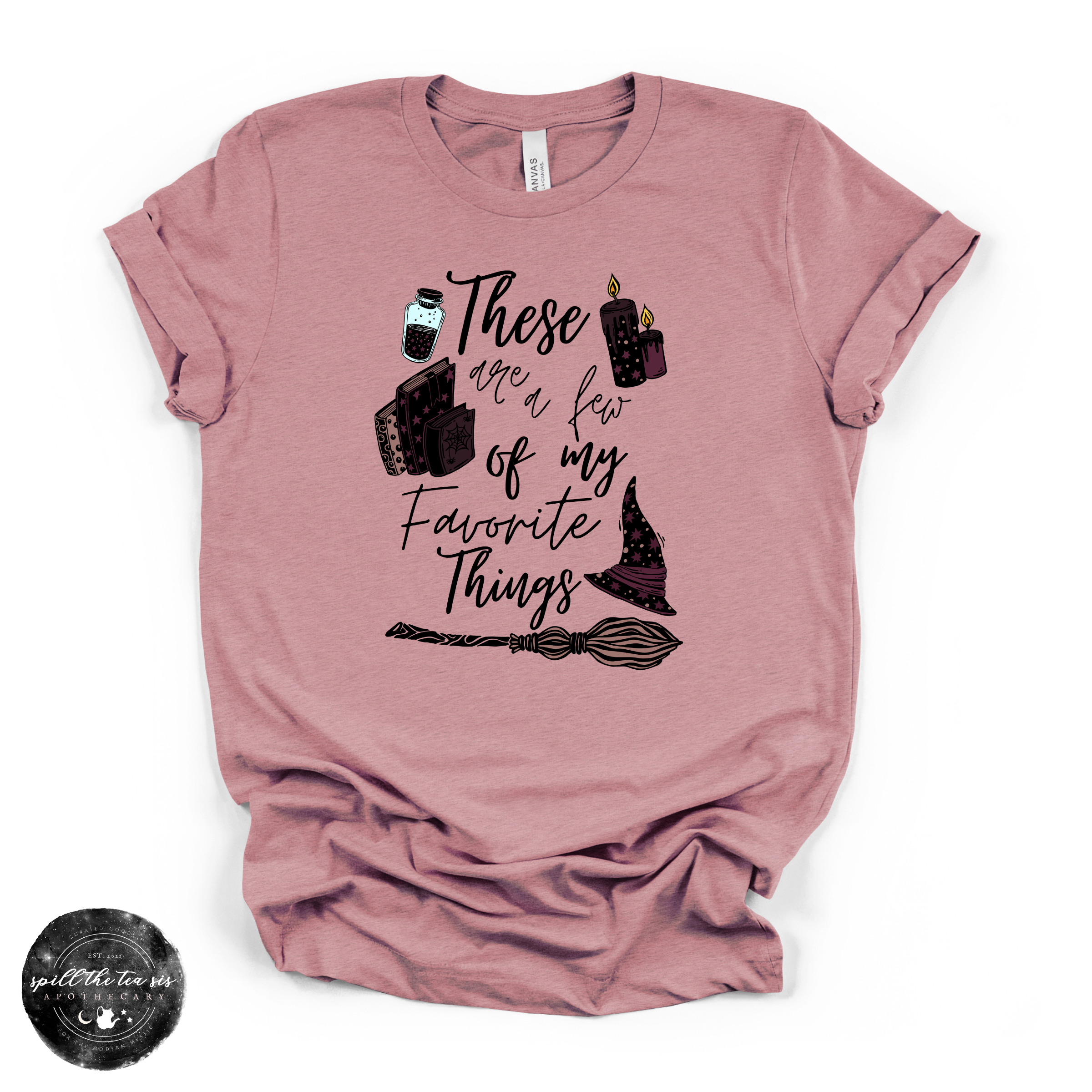 These Are A Few of My Favorite Things Tee | Witchy Graphic T-Shirt