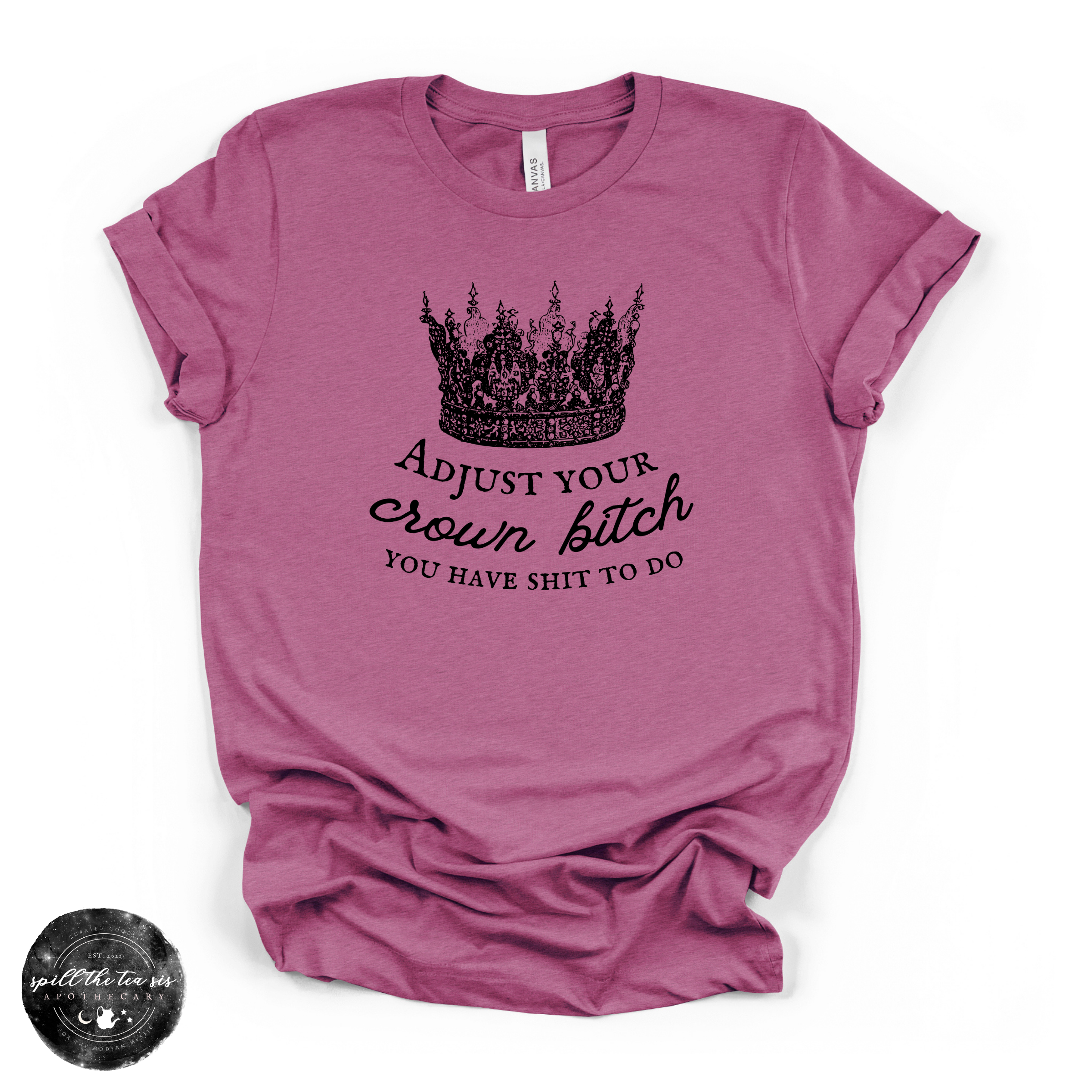 Adjust Your Crown Tee | Empowering Graphic T-Shirt